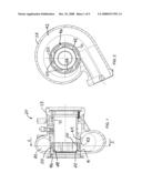 Turbocharger with Stepped Two-Stage Vane Nozzle diagram and image