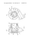 Turbocharger with Stepped Two-Stage Vane Nozzle diagram and image