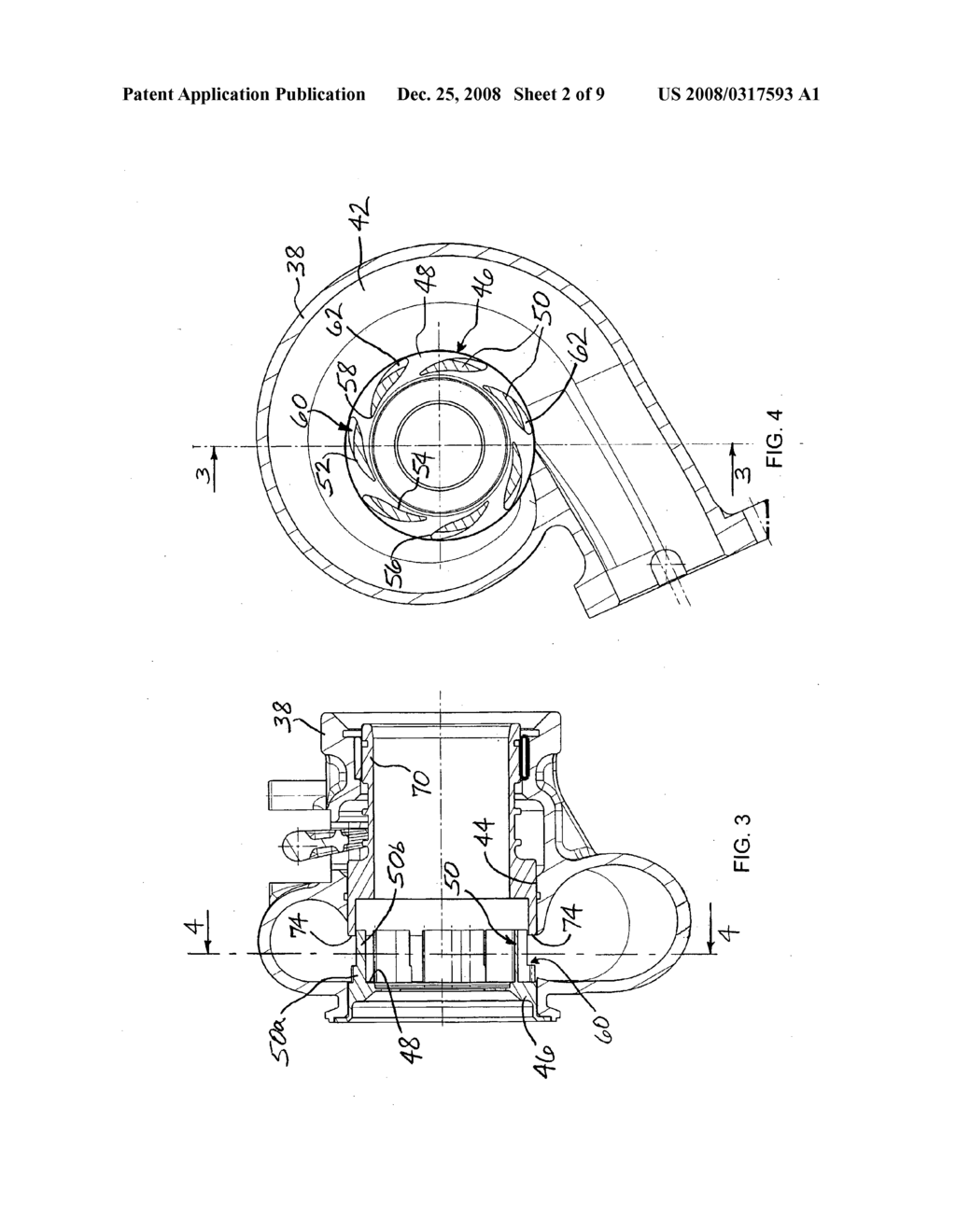 Turbocharger with Stepped Two-Stage Vane Nozzle - diagram, schematic, and image 03