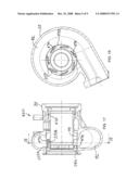 Turbocharger with Stepped Two-Stage Vane Nozzle diagram and image