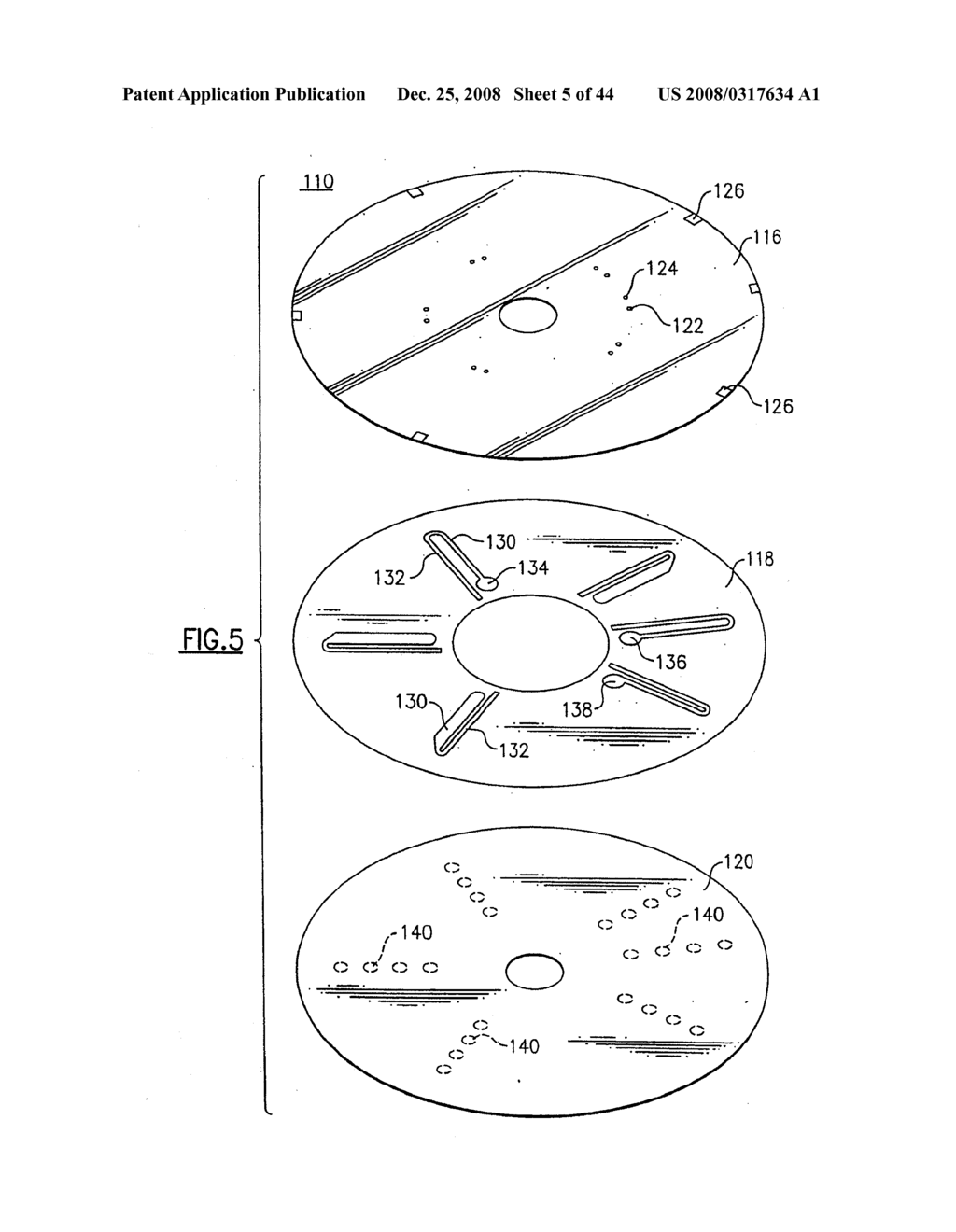 FLUIDIC CIRCUITS FOR SAMPLE PREPARATION INCLUDING BIO-DISCS AND METHODS RELATING THERETO - diagram, schematic, and image 06