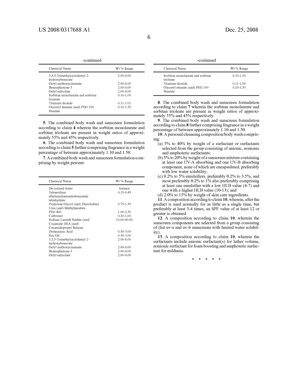 Body wash with sunscreen - diagram, schematic, and image 07