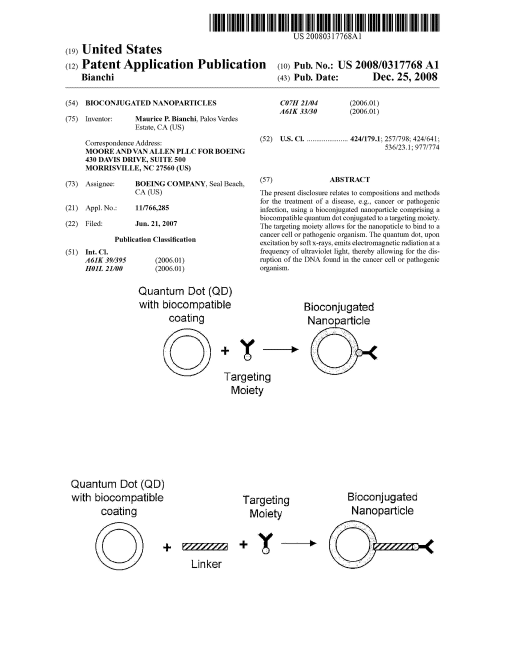 BIOCONJUGATED NANOPARTICLES - diagram, schematic, and image 01