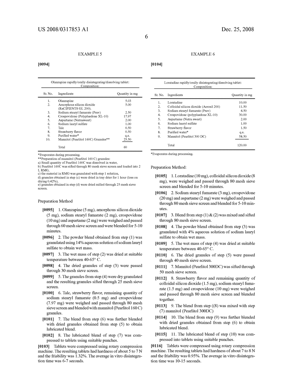 Mouth Dissolving Pharmaceutical Composition and Process for Preparing the Same - diagram, schematic, and image 07