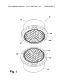 MOLD FOR A GOLF BALL diagram and image