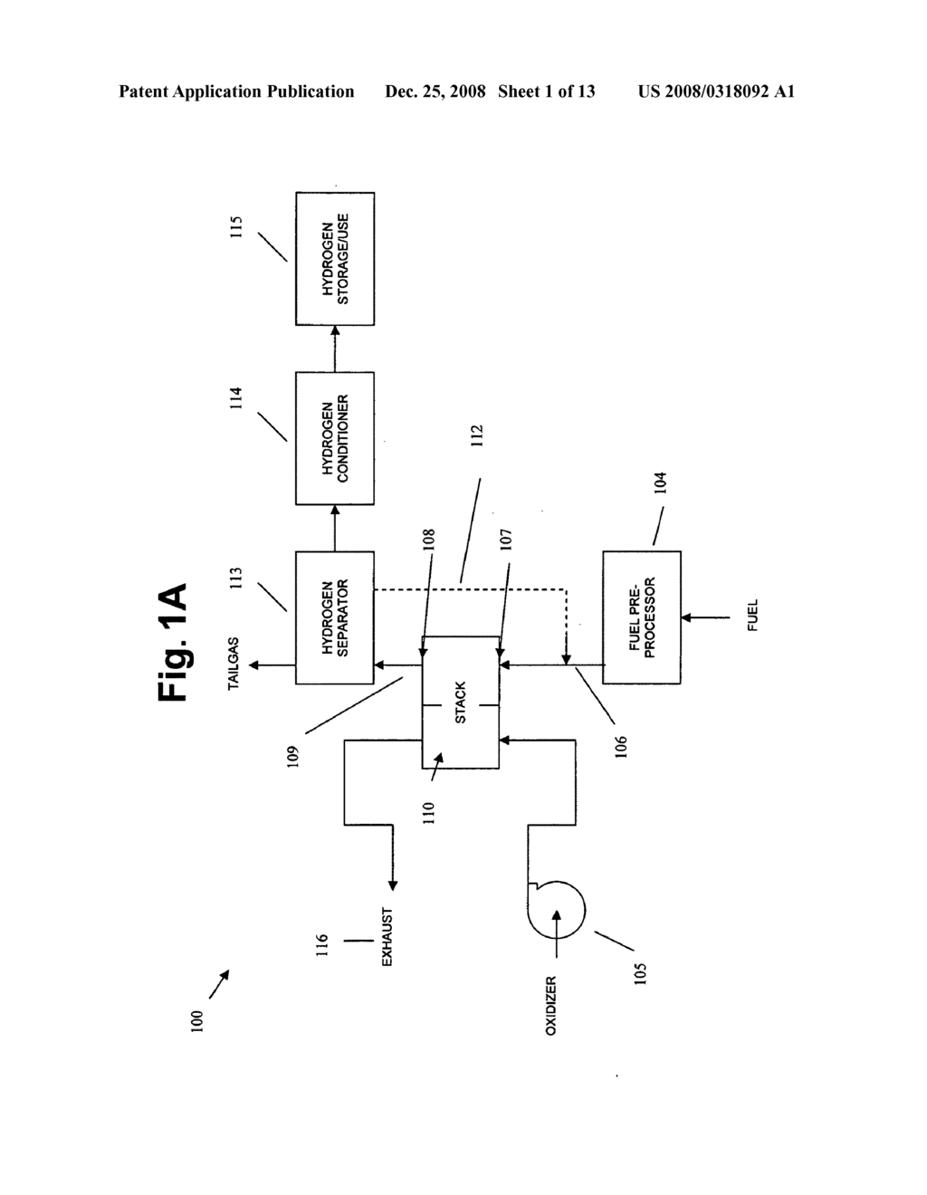 Co-production of hydrogen and electricity in a high temperature electrochemical system - diagram, schematic, and image 02