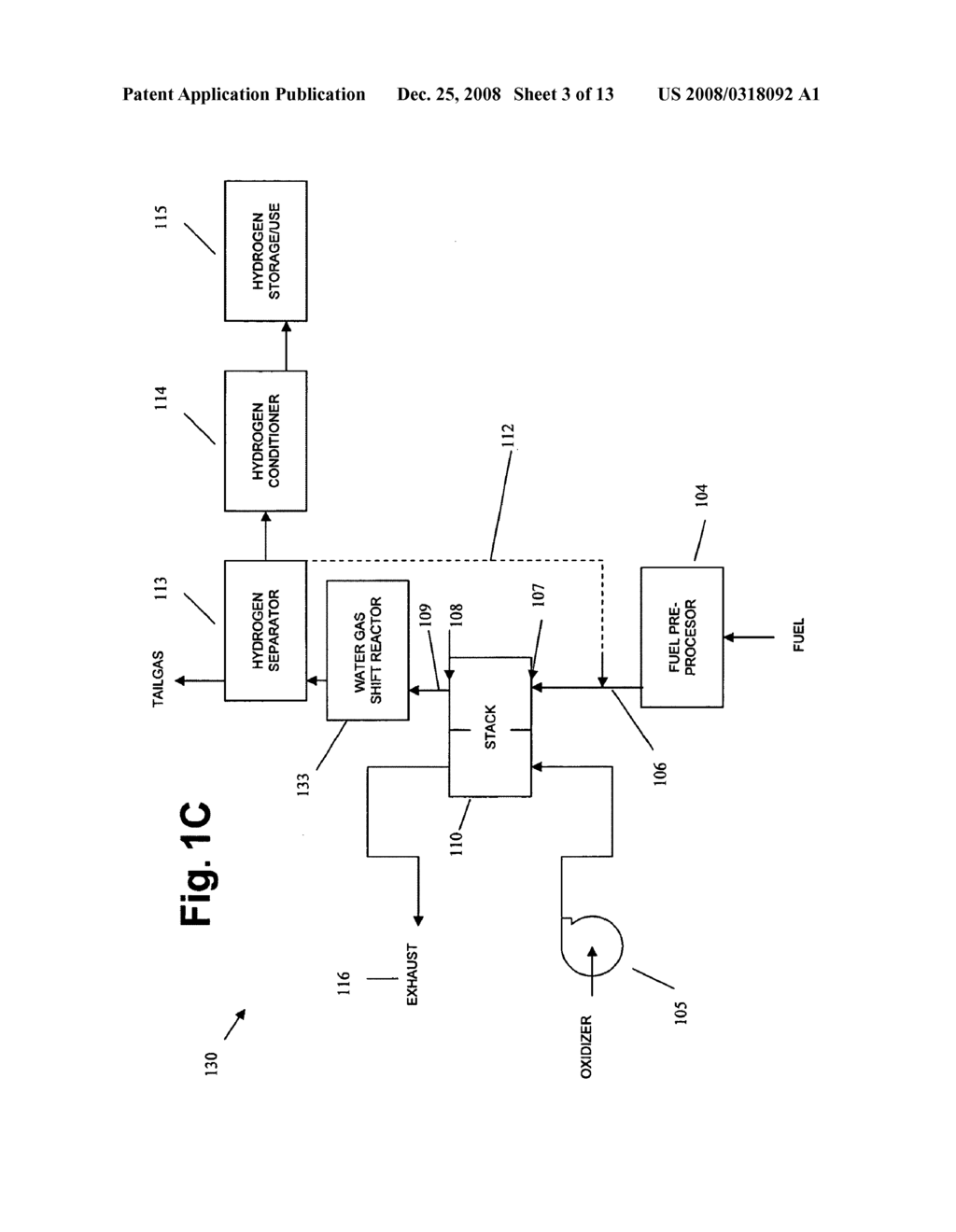 Co-production of hydrogen and electricity in a high temperature electrochemical system - diagram, schematic, and image 04