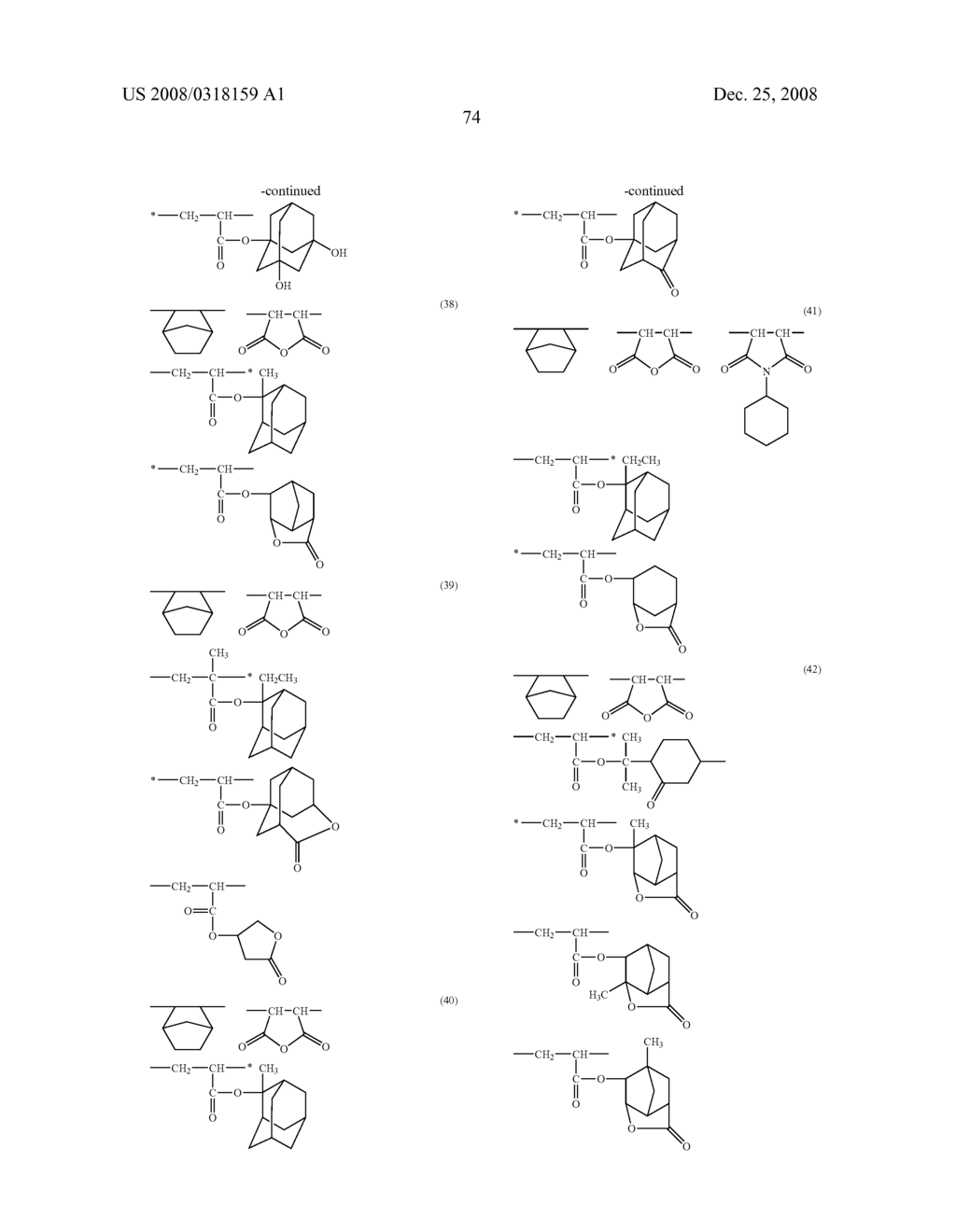 POSITIVE PHOTOSENSITIVE COMPOSITION - diagram, schematic, and image 75