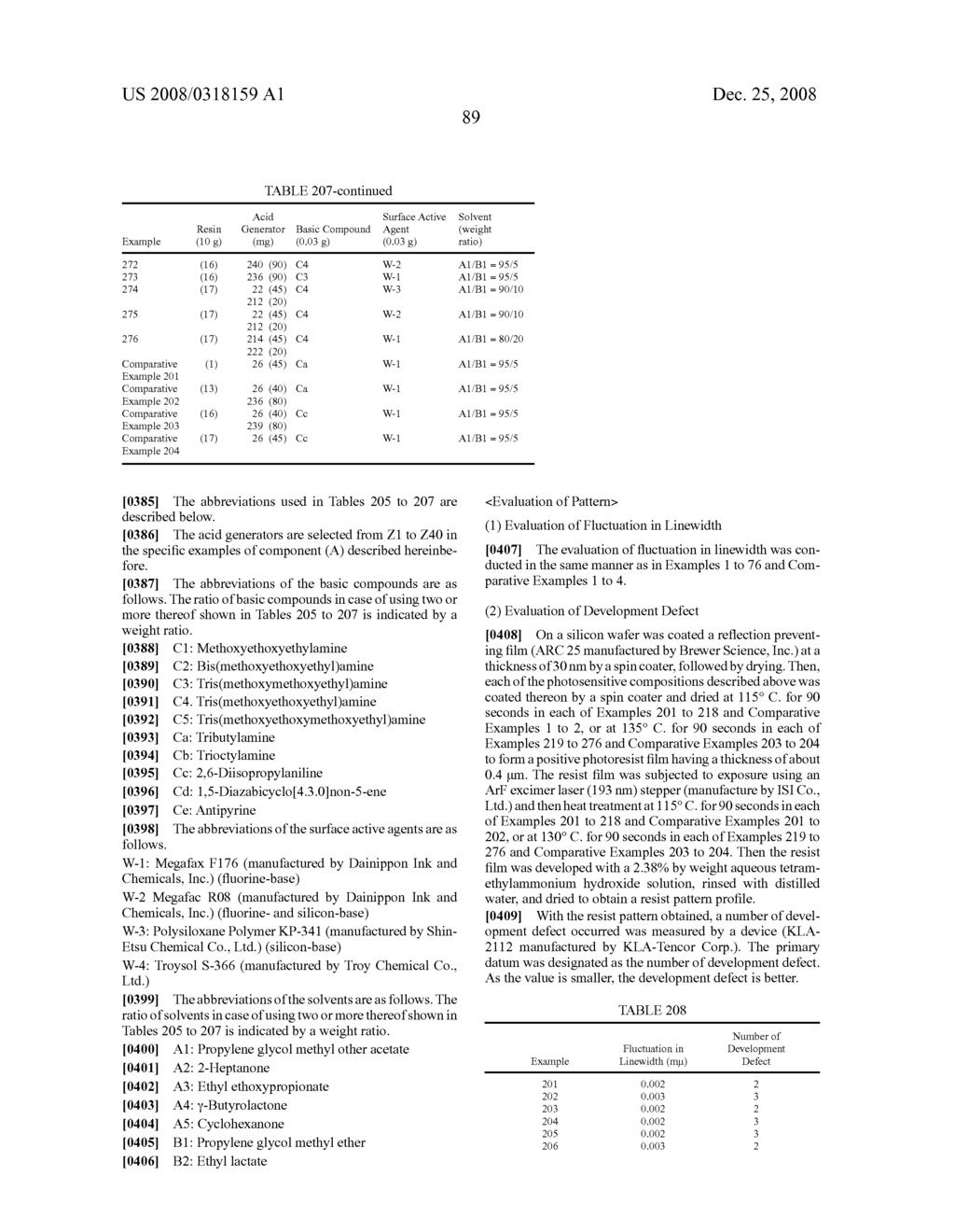 POSITIVE PHOTOSENSITIVE COMPOSITION - diagram, schematic, and image 90