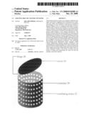 Aerating organic matter container diagram and image