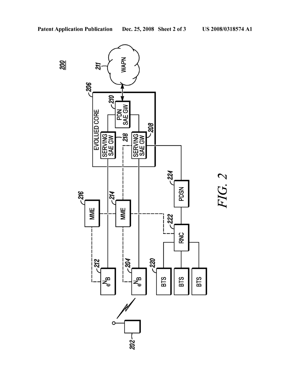 METHODS FOR HANDING OVER CALLS BETWEEN COMMUNICATION NETWORKS USING DISSIMILAR AIR INTERFACES - diagram, schematic, and image 03