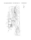 SELF-PROPELLED AGRICULTURAL HARVESTING MACHINE WITH LOSS-MEASURING DEVICE diagram and image