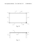 COVERED BILLIARD TABLE WITH HIGH SIDE CLEARANCE diagram and image