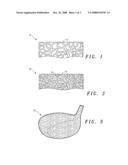 Golf Club Head With Foam Core diagram and image