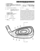 CAVITY BACK GOLF CLUB HEAD diagram and image