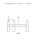 Acrobatic elevated-path amusement device diagram and image