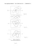 One-piece integrated paper art and method for making the same diagram and image