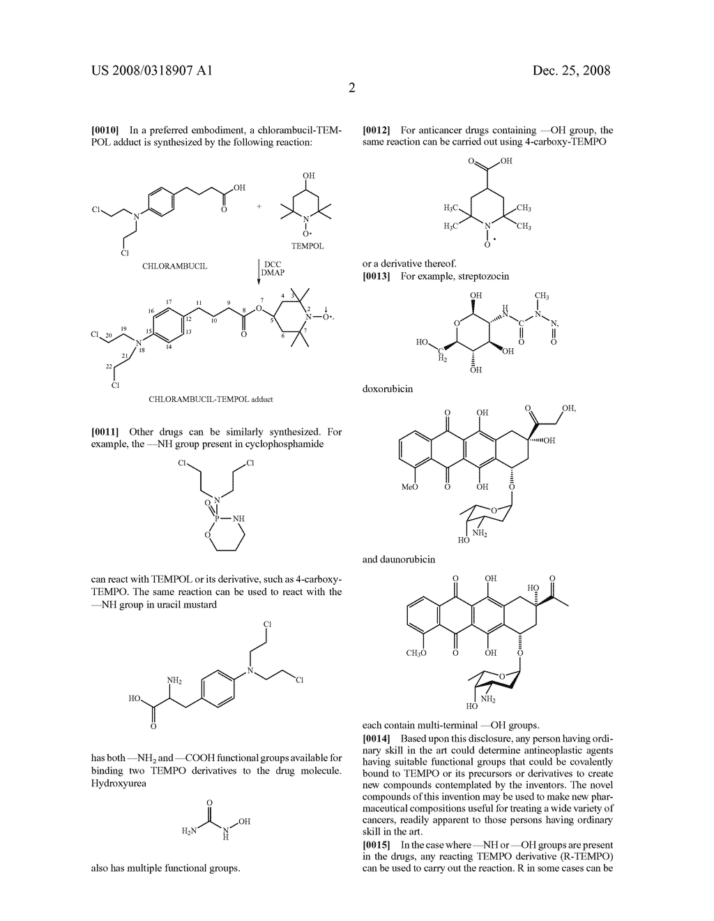 Nitroxide Free Radical Synergized Antineoplastic Agents - diagram, schematic, and image 03
