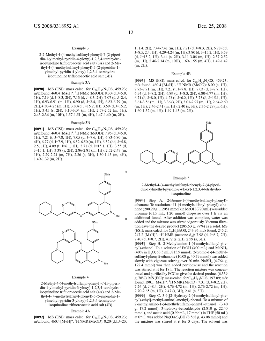 DIARYL-SUBSTITUTED TETRAHYDROISOQUINOLINES AS HISTAMINE H3 RECEPTOR AND SEROTONIN TRANSPORTER MODULATORS - diagram, schematic, and image 13