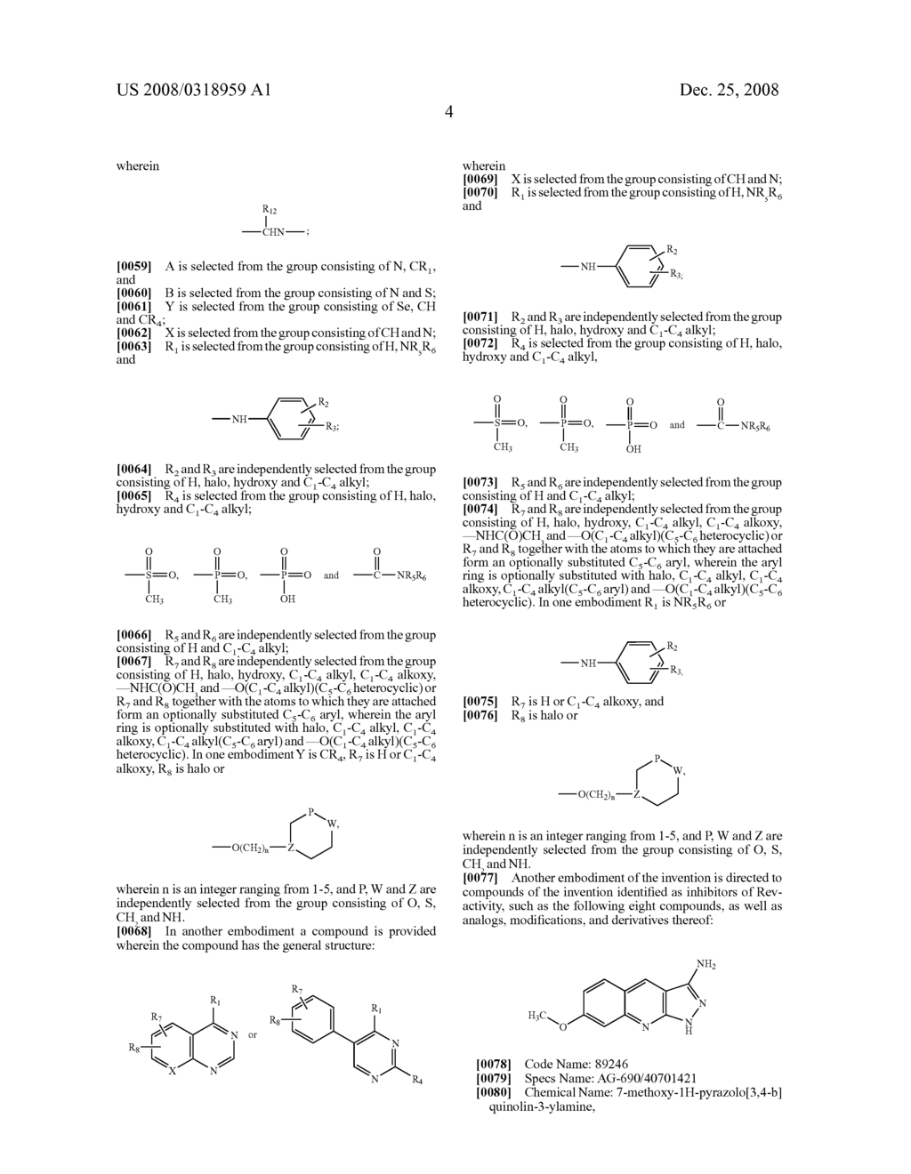 Compounds that Inhibit Hiv Particle Formation - diagram, schematic, and image 23