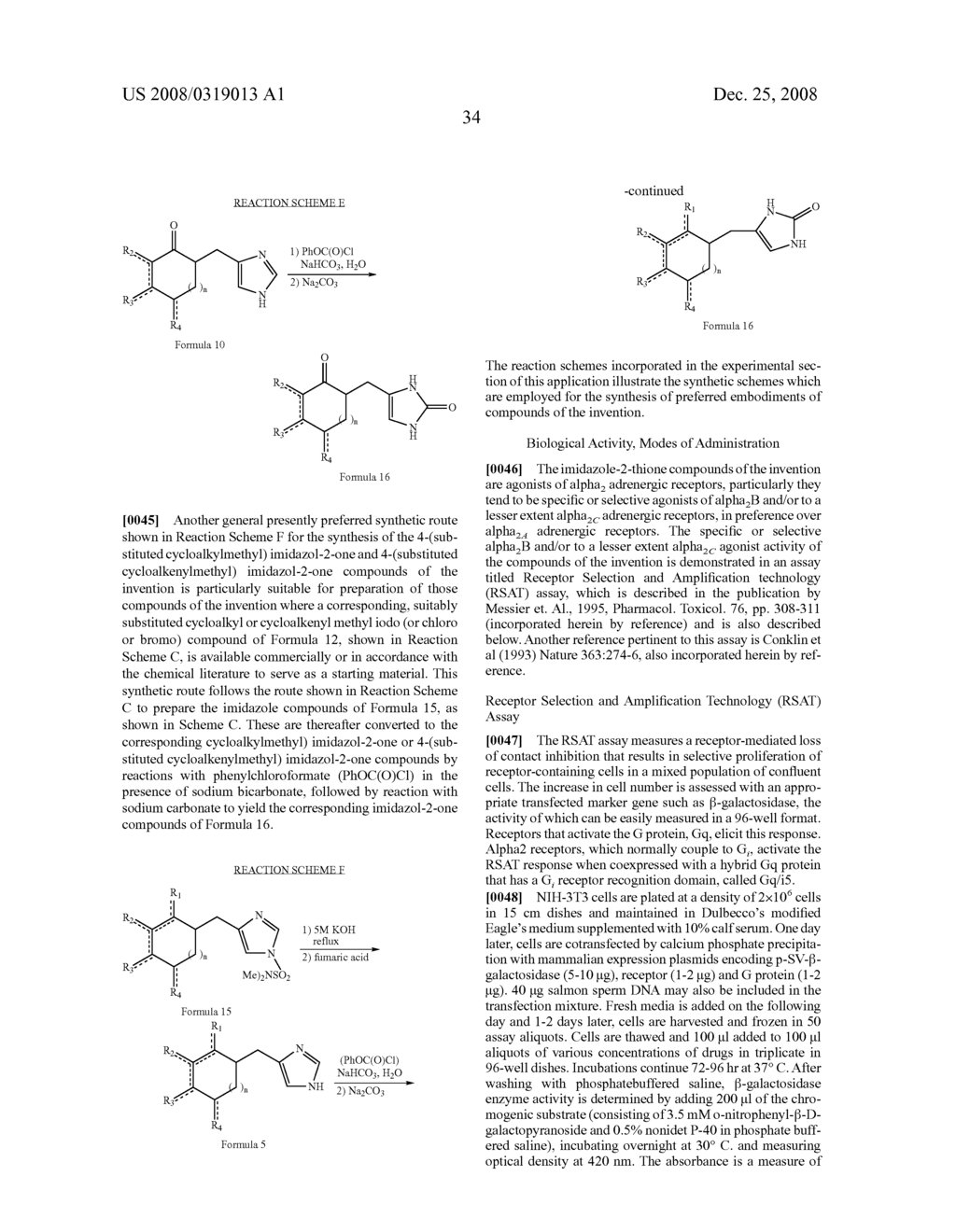 4-(SUBSTITUTED CYCLOALKYLMETHYL) IMIDAZOLE-2-THIONES, 4-(SUBSTITUTED CYCLOALKENYLMETHYL) IMIDAZOLE-2-THIONES, 4-(SUBSTITUTED CYCLOALKYLMETHYL) IMIDAZOLE-2-ONES AND, 4-(SUBSTITUTED CYCLOALKYLMETHYL) IMIDAZOLE-2-ONES AND RELATED COMPOUNDS - diagram, schematic, and image 35