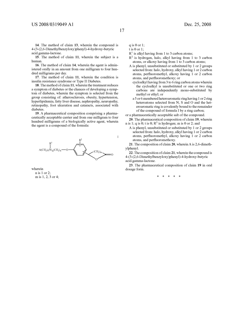 Compounds For the Treatment of Metabolic Disorders - diagram, schematic, and image 18