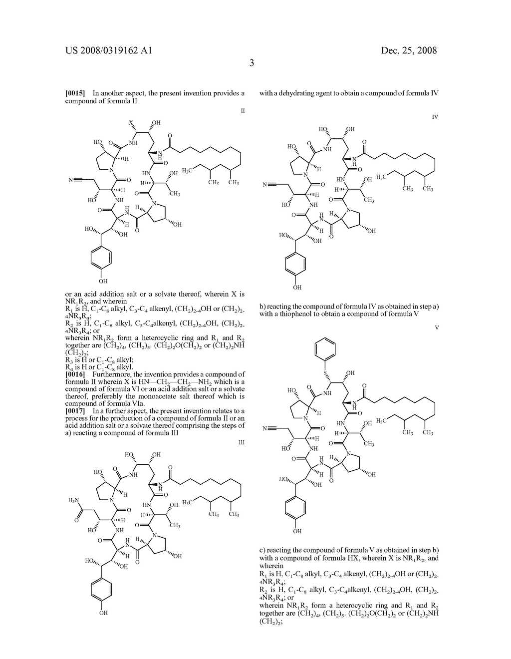 Process and Intermediates for the Synthesis of Caspofungin - diagram, schematic, and image 04