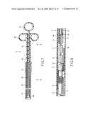 Living body wall fixing tool used in endoscope diagram and image