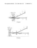 Living body wall fixing tool used in endoscope diagram and image