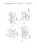 METHOD AND SYSTEM FOR TREATING OF ONYCHOMYCOSIS WITH AN APPLICATOR HAVING A GEL MEDICAMENT LAYER diagram and image