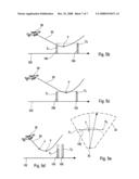 Method For Predicting Collisions With Obstacles on the Ground and Generating Warnings, Notably on Board an Aircraft diagram and image