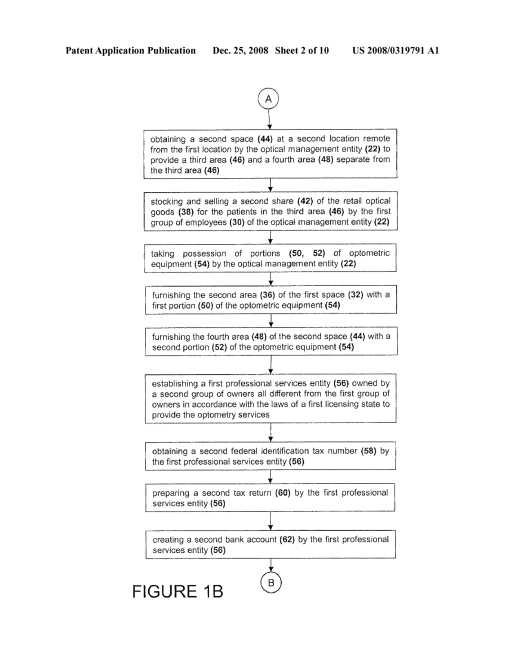 METHOD OF PROVIDING VISION CARE SERVICES AND RETAIL OPTICAL GOODS - diagram, schematic, and image 03