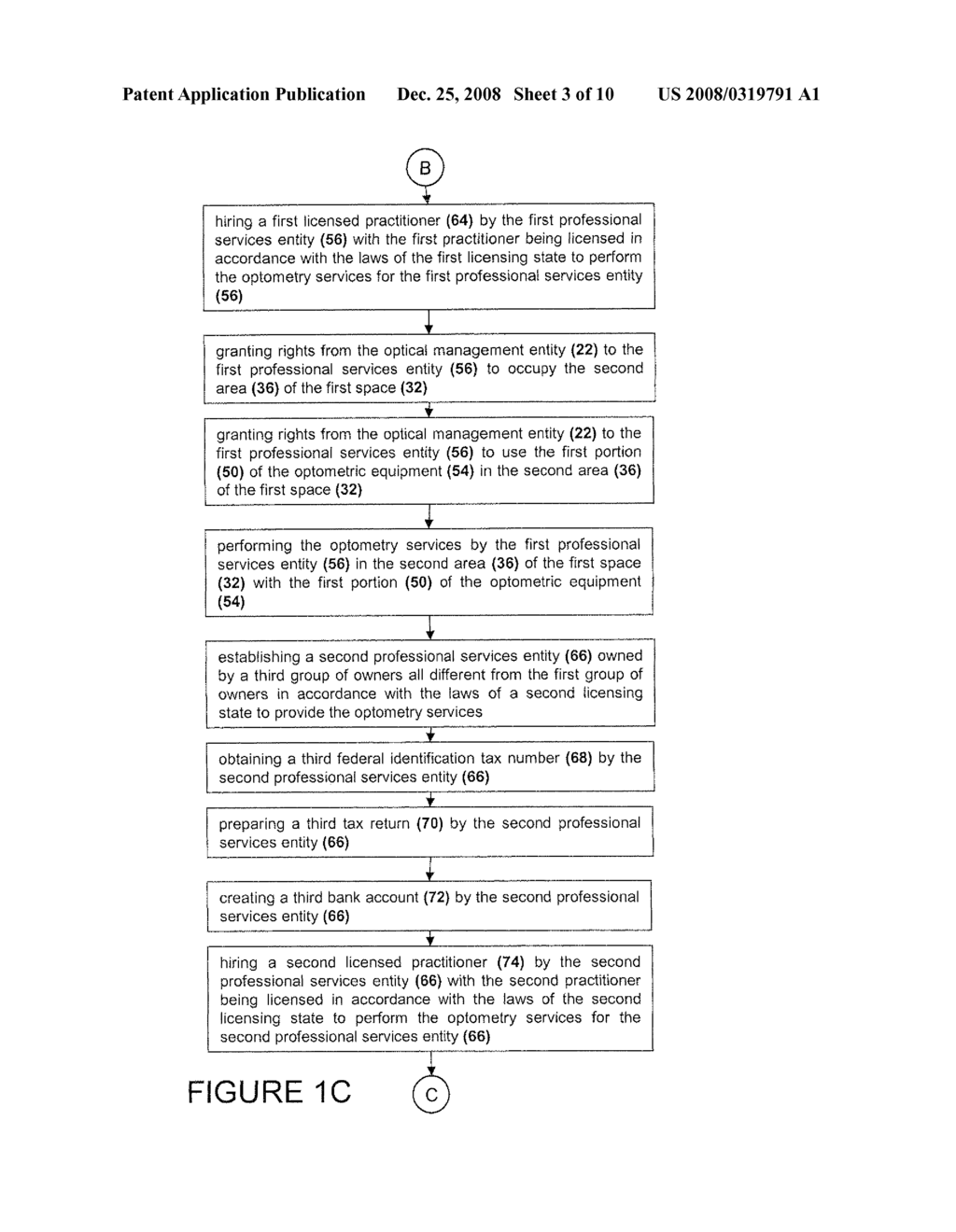 METHOD OF PROVIDING VISION CARE SERVICES AND RETAIL OPTICAL GOODS - diagram, schematic, and image 04