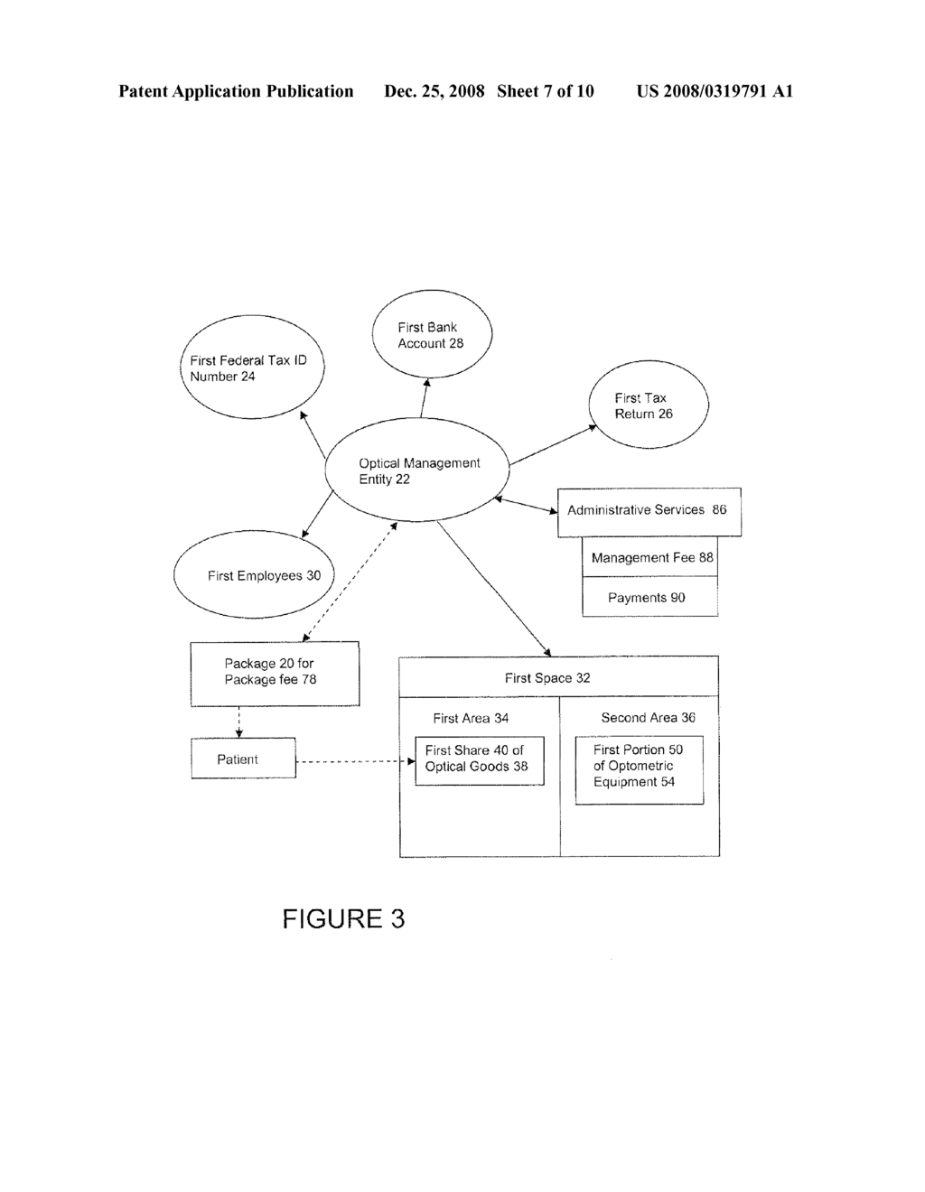 METHOD OF PROVIDING VISION CARE SERVICES AND RETAIL OPTICAL GOODS - diagram, schematic, and image 08