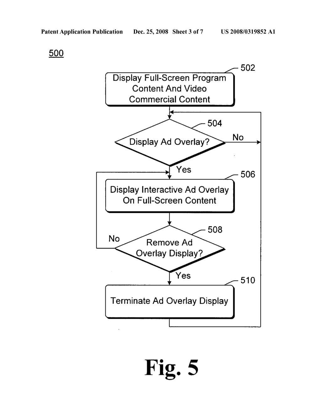 Interactive advertisement overlays on full-screen content - diagram, schematic, and image 04