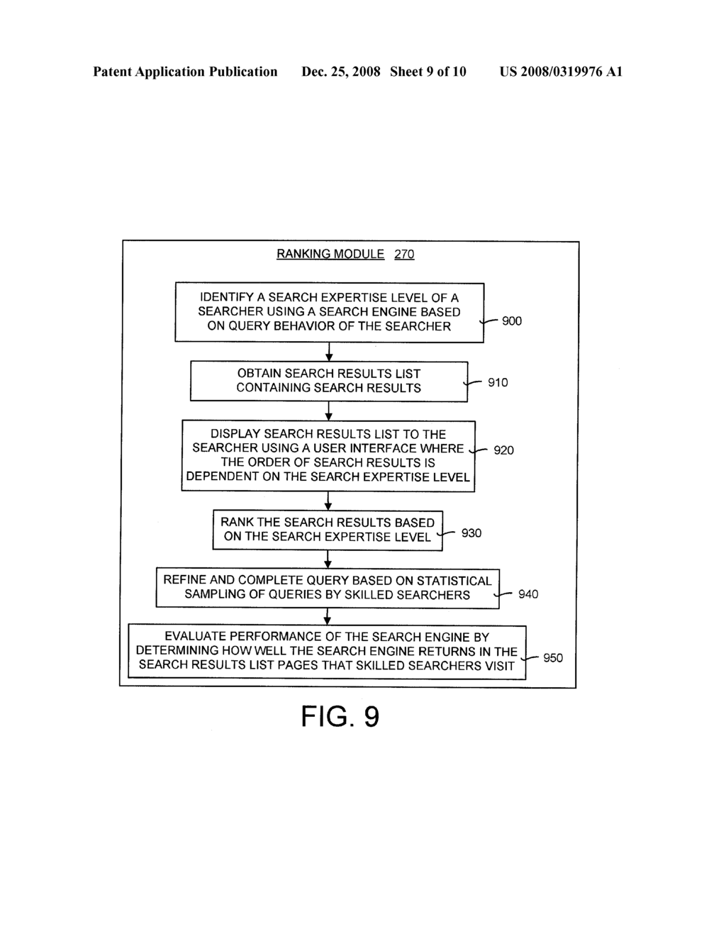 IDENTIFICATION AND USE OF WEB SEARCHER EXPERTISE - diagram, schematic, and image 10