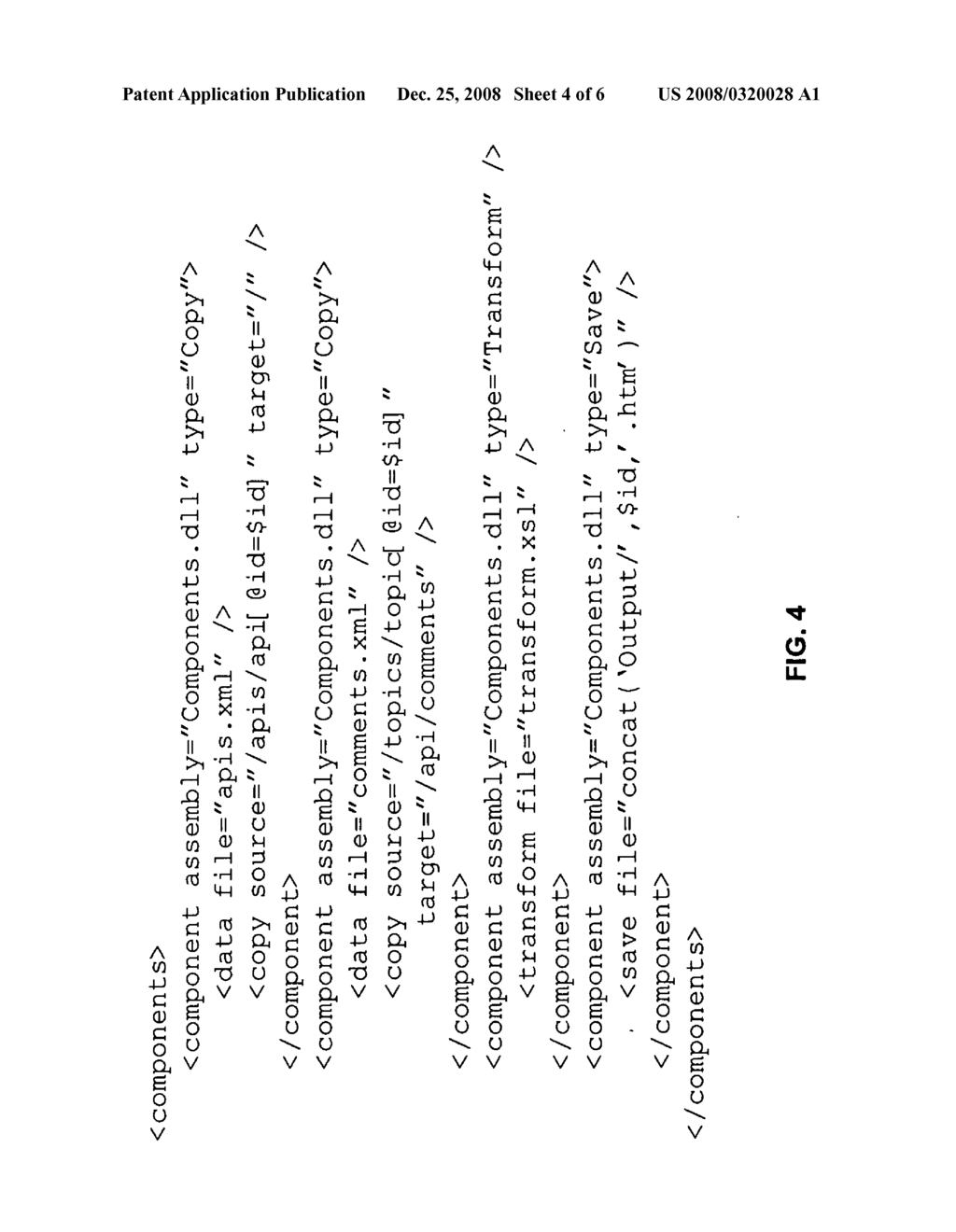 CONFIGURABLE PLUG-IN ARCHITECTURE FOR MANIPULATING XML-FORMATTED INFORMATION - diagram, schematic, and image 05