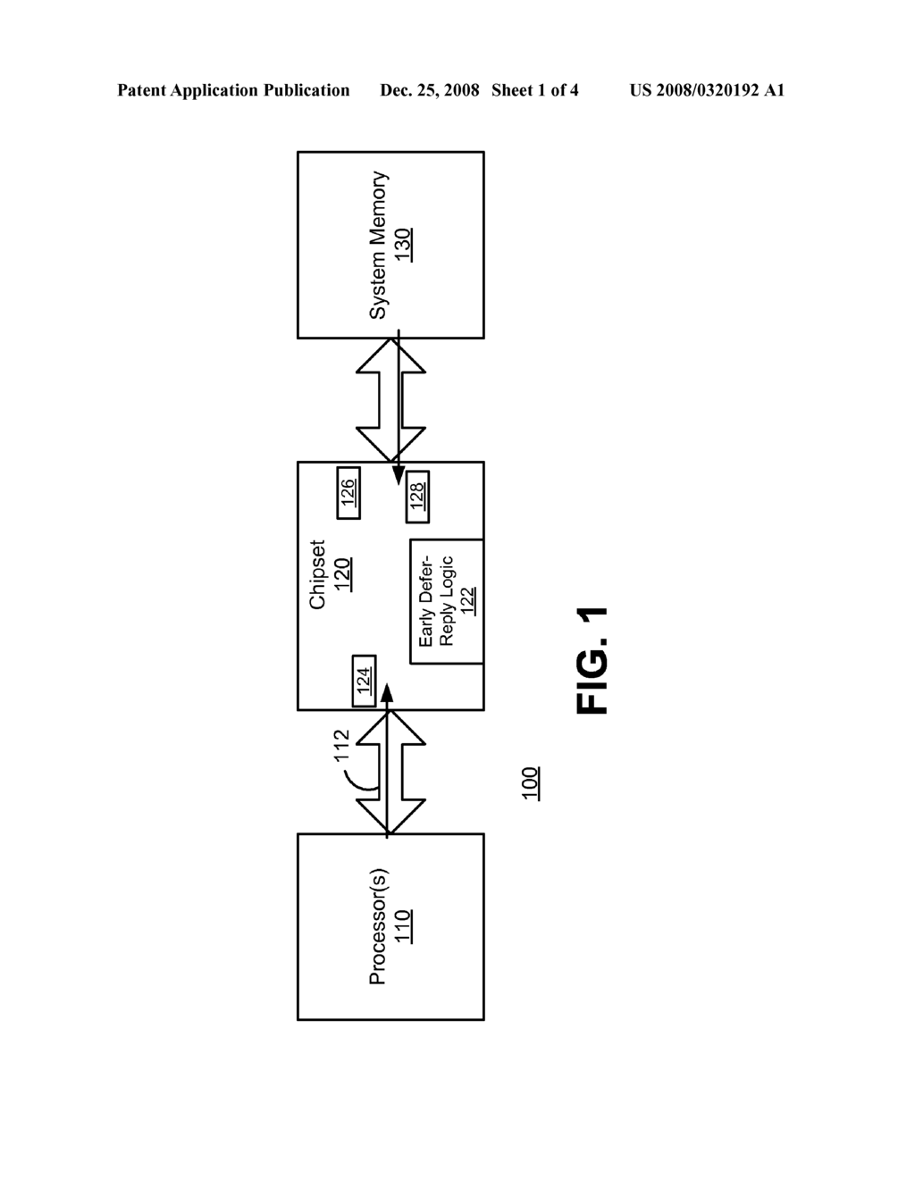 FRONT SIDE BUS PERFORMANCE USING AN EARLY DEFER-REPLY MECHANISM - diagram, schematic, and image 02