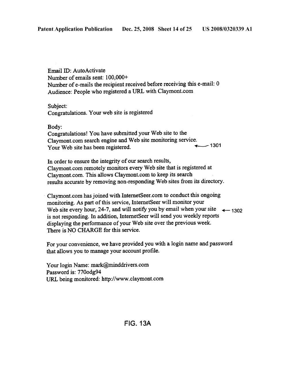 Method of remotely monitoring an internet web site - diagram, schematic, and image 15