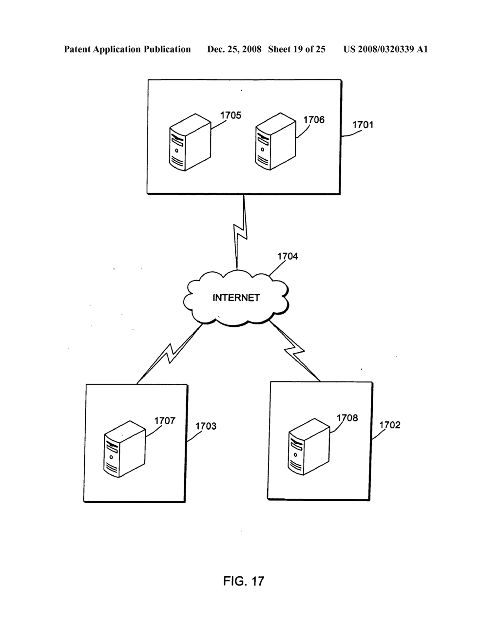 Method of remotely monitoring an internet web site - diagram, schematic, and image 20