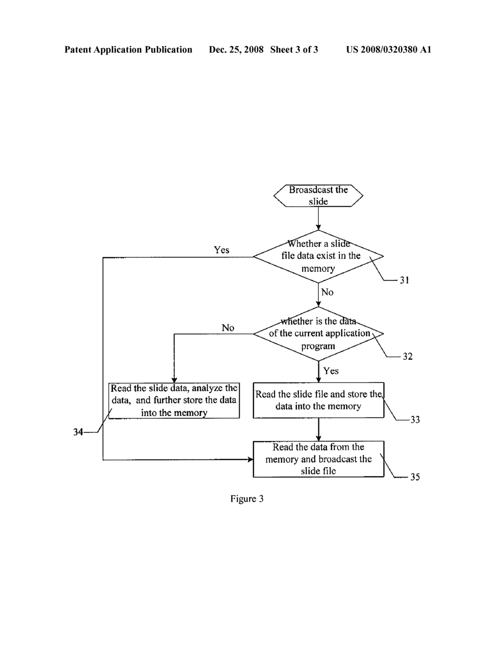 Method for Inserting and Broadcasting Slides in a Document - diagram, schematic, and image 04