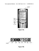 Method and System for Displaying Data on a Mobile Terminal diagram and image