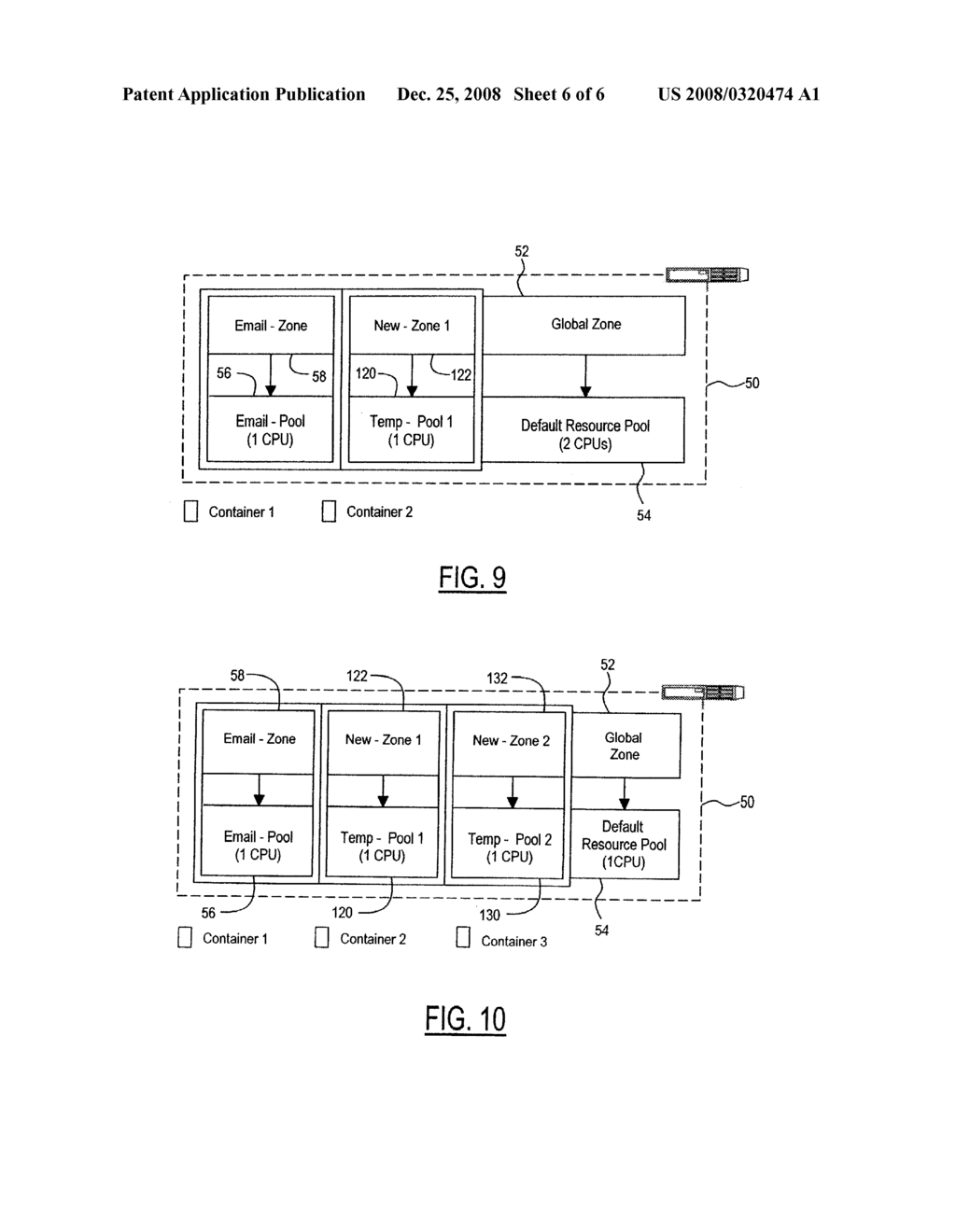 DYNAMIC, TEMPORARY RESOURCE POOLS FOR USE IN VIRTUALIZATION - diagram, schematic, and image 07