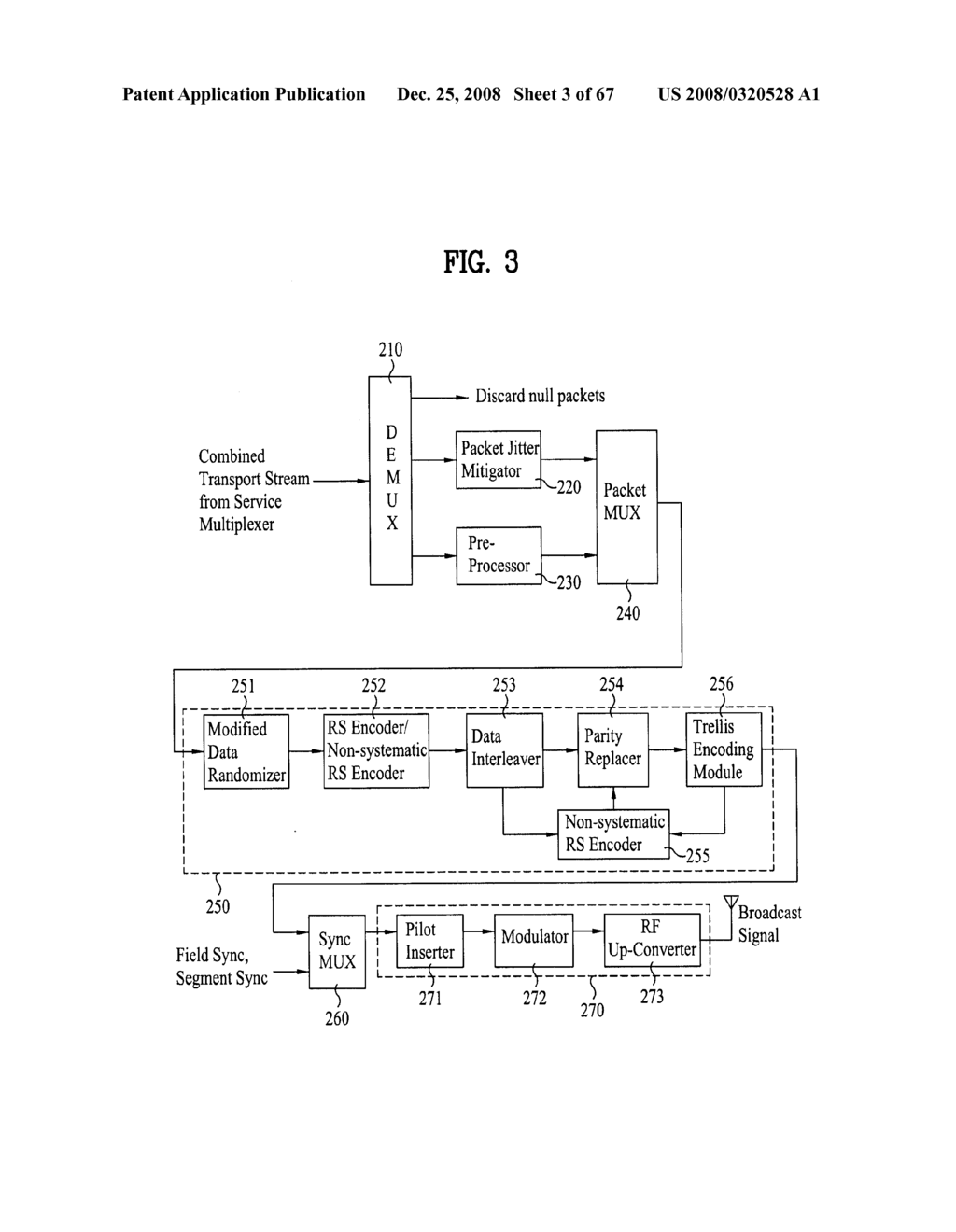 METHOD OF CONTROLLING AND APPARATUS OF RECEIVING MOBILE SERVICE DATA - diagram, schematic, and image 04