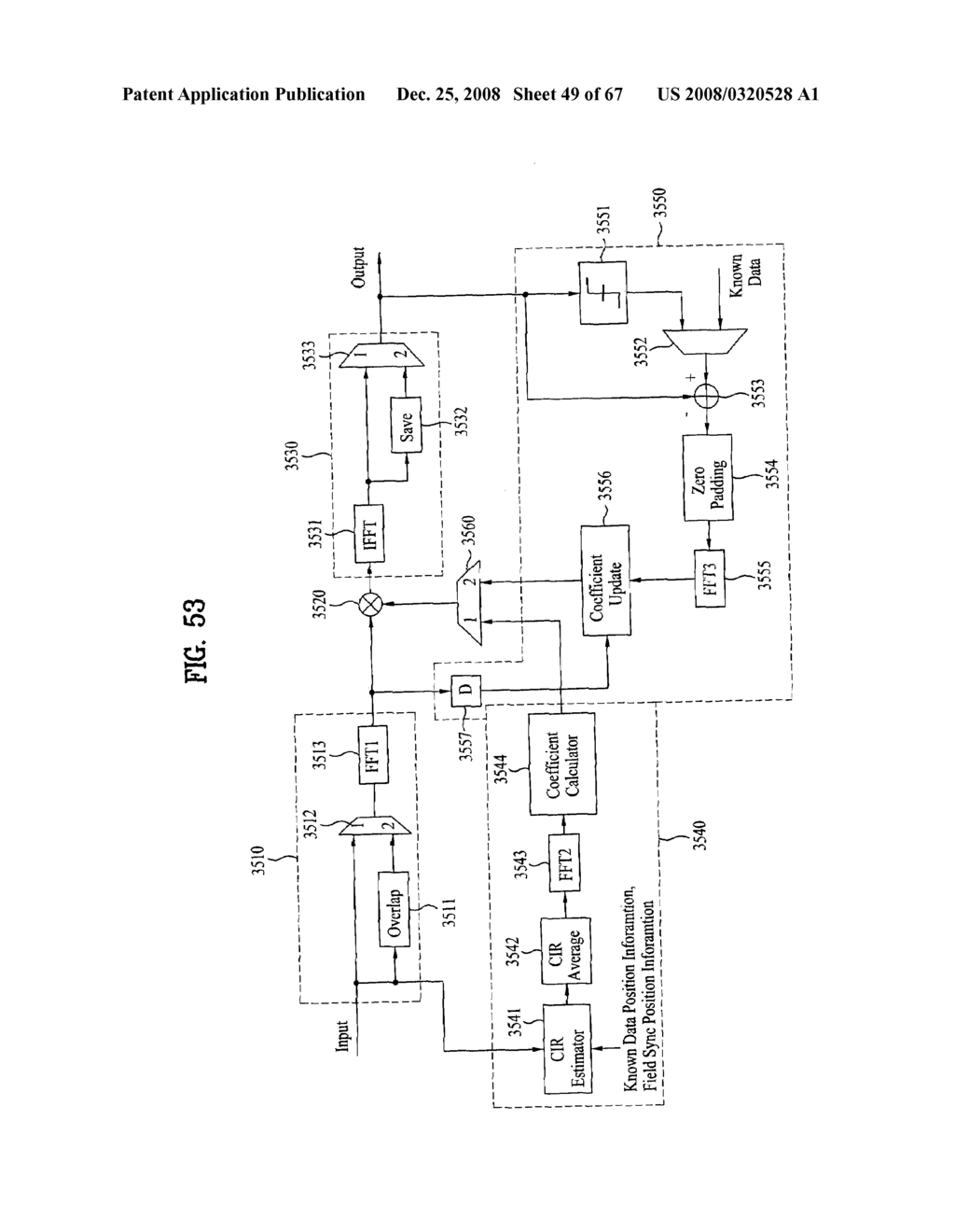 METHOD OF CONTROLLING AND APPARATUS OF RECEIVING MOBILE SERVICE DATA - diagram, schematic, and image 50