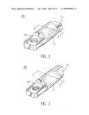 Hinge with a positioning function diagram and image