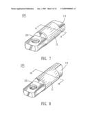 Hinge with a positioning function diagram and image