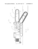 Cutting Element Supported on a Chain diagram and image