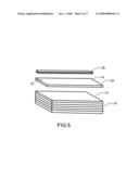 Portable presentation display device diagram and image