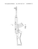 FIREARM RECEIVER WITH EXTENDED BRIDGE diagram and image